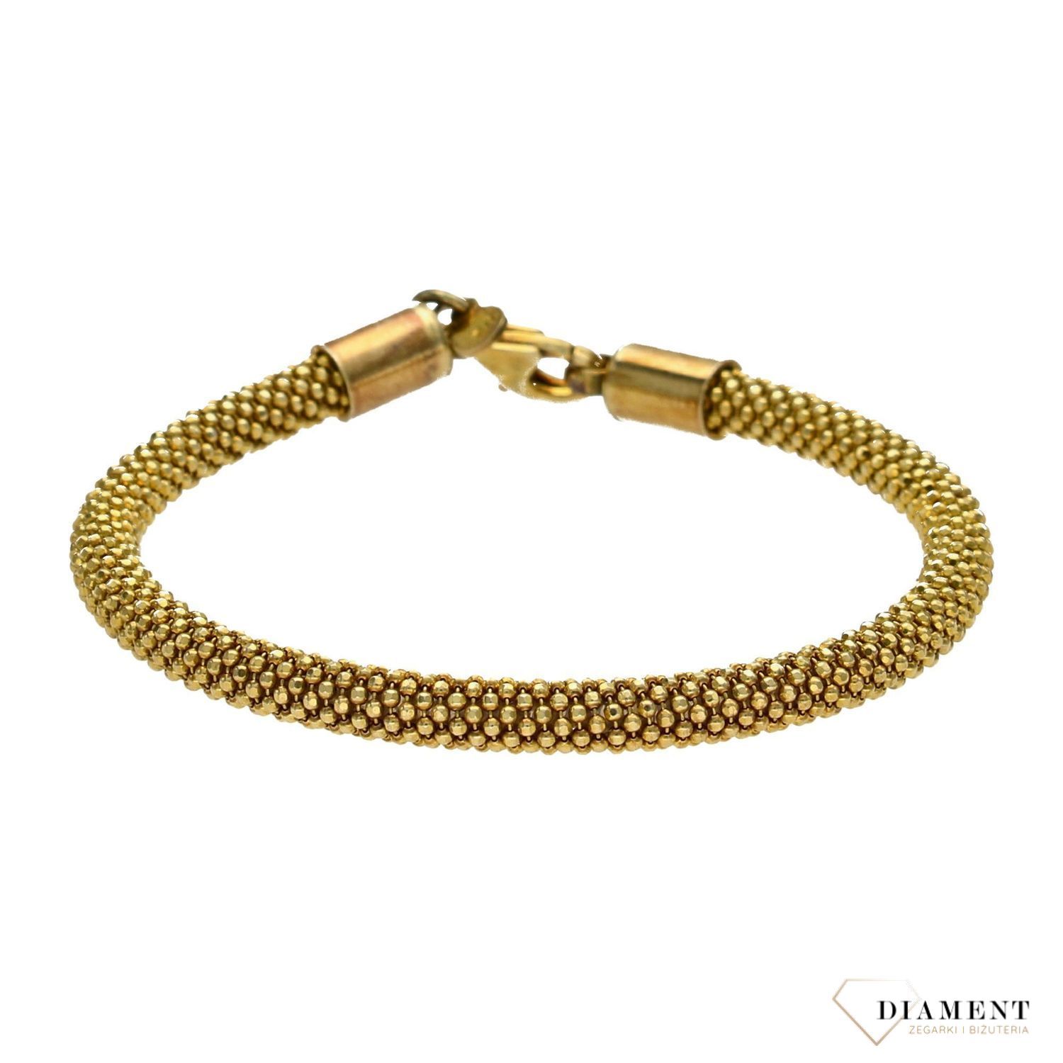 Srebrna bransoletka Fope pozłacana.jpg